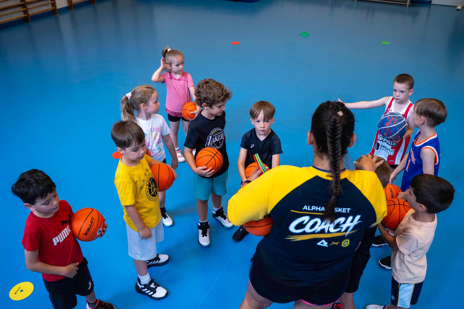 Kosárlabdatábor — sport fotózás, Maczkó Fotó